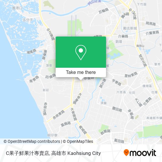 C果子鮮果汁專賣店 map