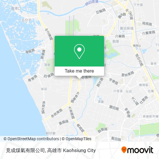 竟成煤氣有限公司 map