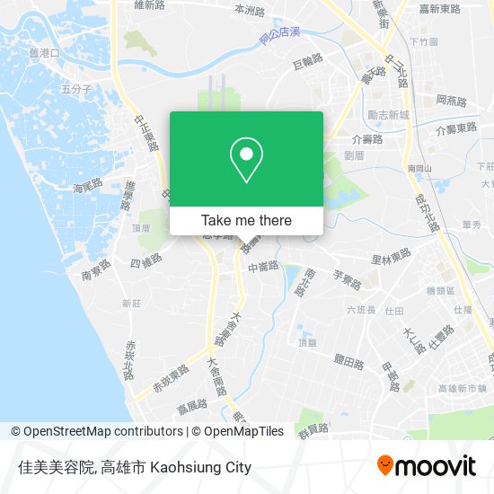 佳美美容院 map