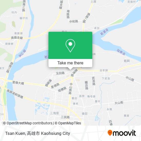 Tsan Kuen map