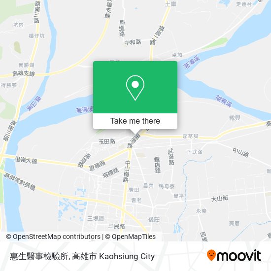惠生醫事檢驗所地圖