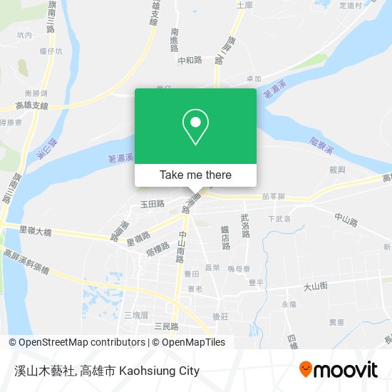 溪山木藝社 map