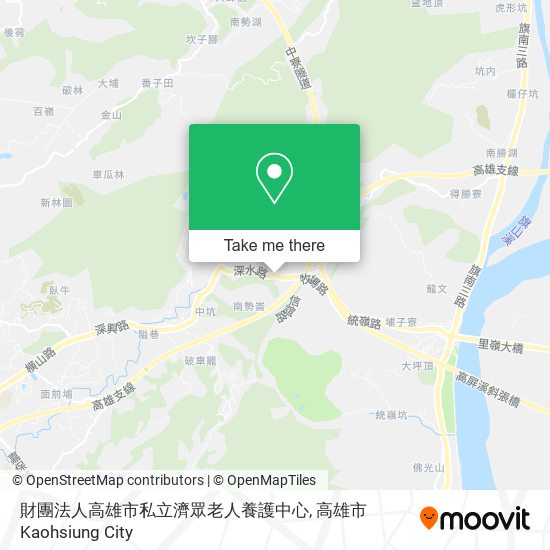 財團法人高雄市私立濟眾老人養護中心 map