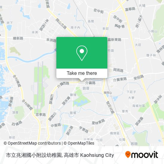 市立兆湘國小附設幼稚園 map