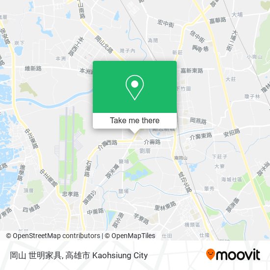 岡山 世明家具 map