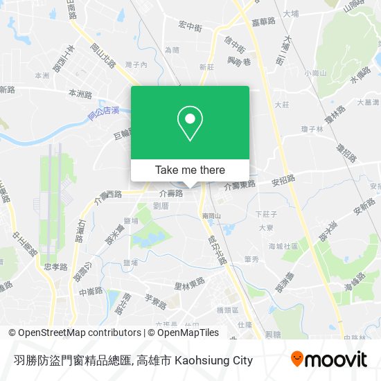 羽勝防盜門窗精品總匯 map