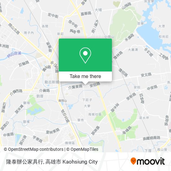 隆泰辦公家具行 map