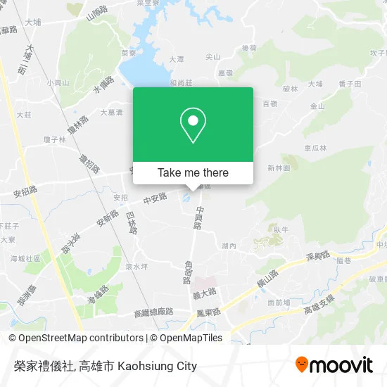 榮家禮儀社地圖