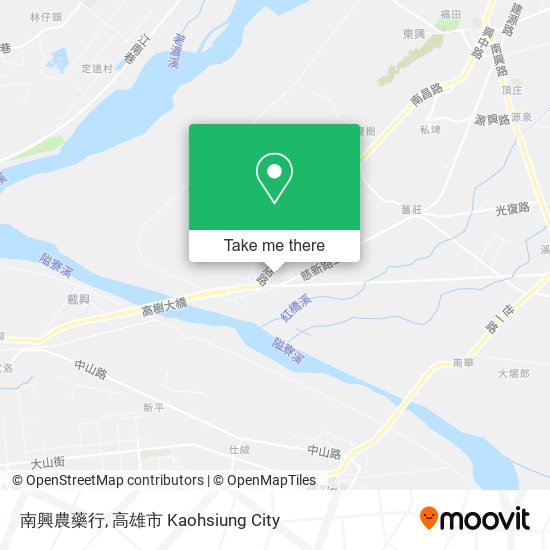 南興農藥行 map