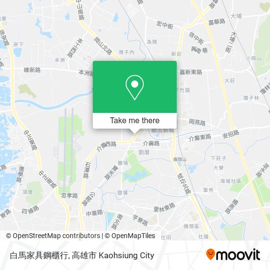 白馬家具鋼櫃行 map
