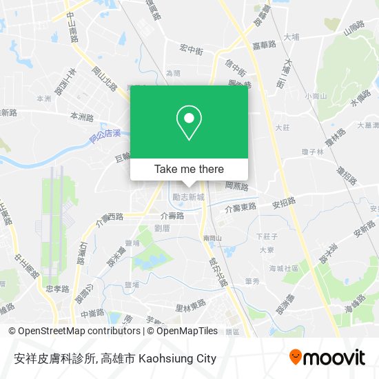 安祥皮膚科診所 map