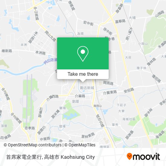 首席家電企業行地圖