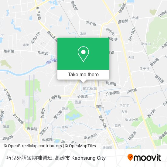 巧兒外語短期補習班 map
