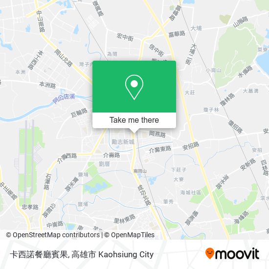 卡西諾餐廳賓果地圖
