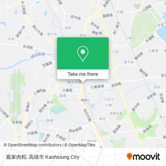 龐家肉粽 map