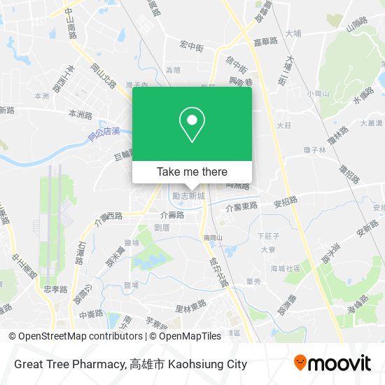 Great Tree Pharmacy map
