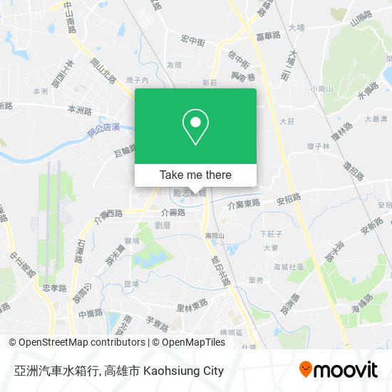 亞洲汽車水箱行 map