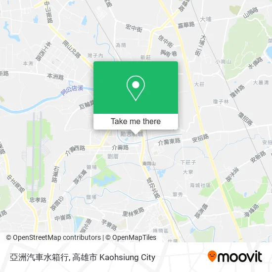 亞洲汽車水箱行 map