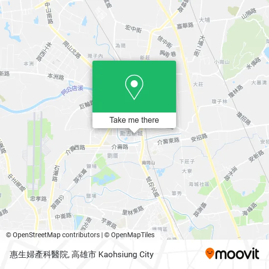 惠生婦產科醫院地圖