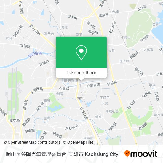 岡山長谷陽光鎮管理委員會 map