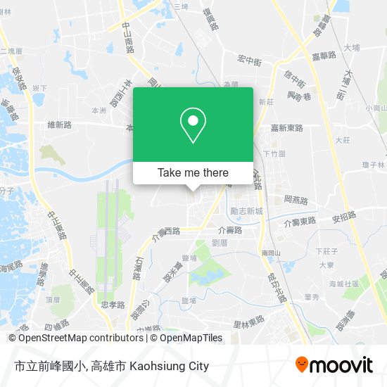 市立前峰國小 map