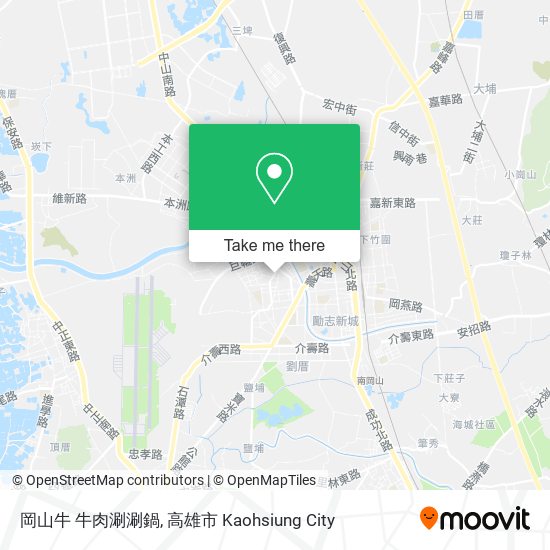 岡山牛 牛肉涮涮鍋地圖