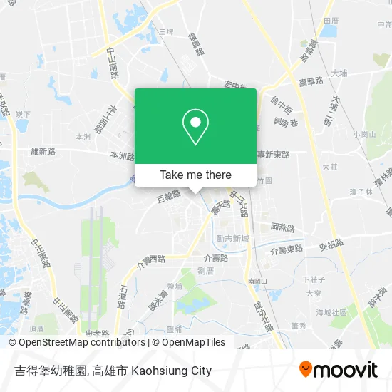 吉得堡幼稚園地圖