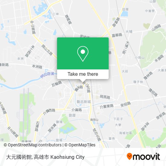 大元國術館地圖