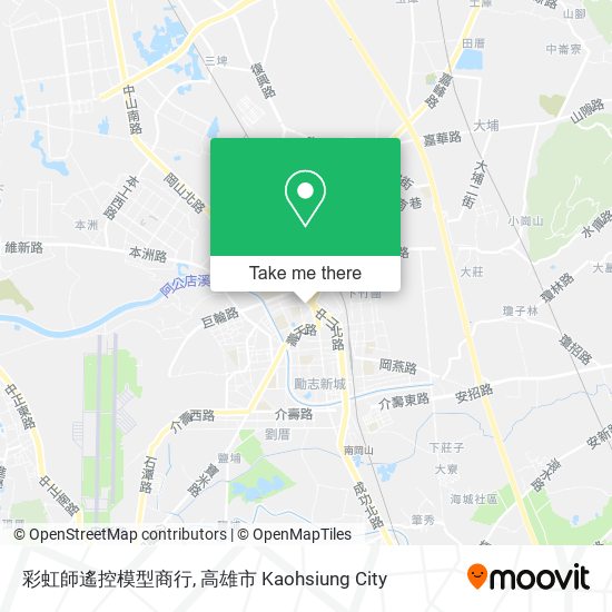彩虹師遙控模型商行 map