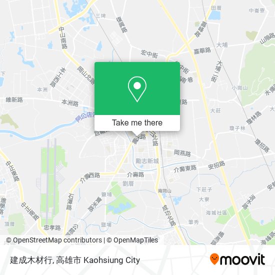 建成木材行 map