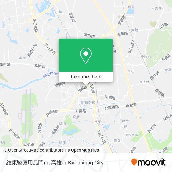 維康醫療用品門市 map