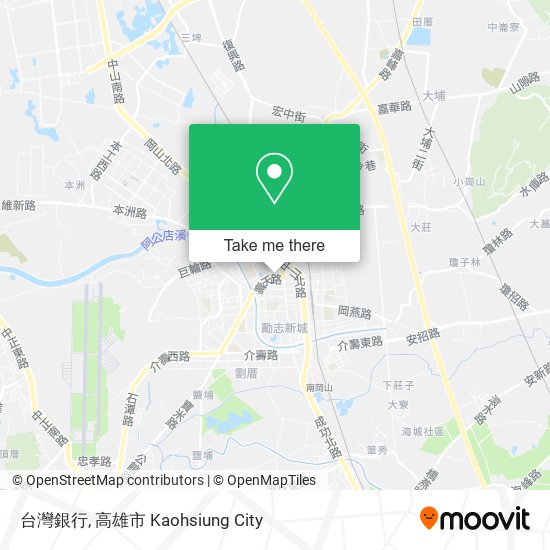 台灣銀行 map