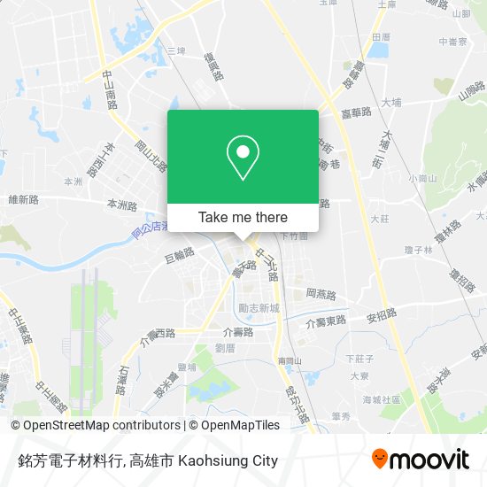 銘芳電子材料行 map
