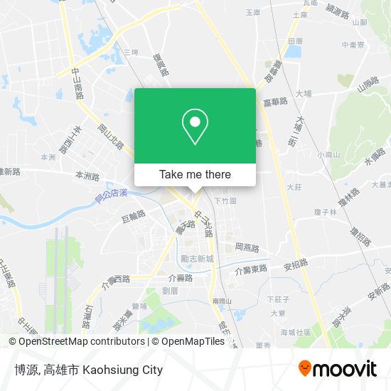 博源 map