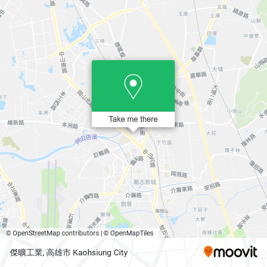 傑曠工業 map