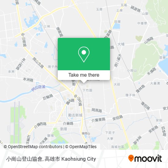 小崗山登山協會 map
