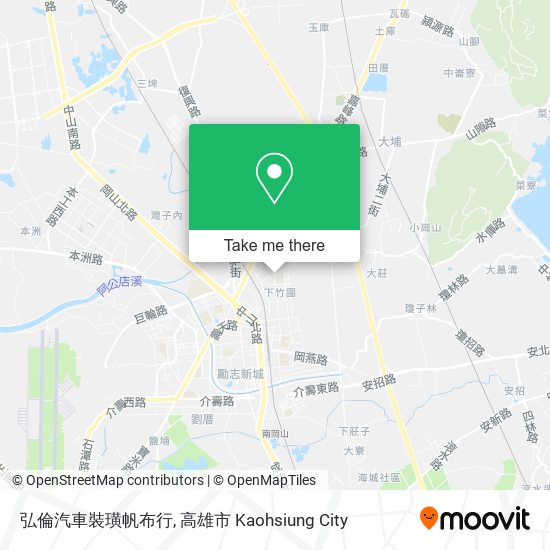 弘倫汽車裝璜帆布行 map