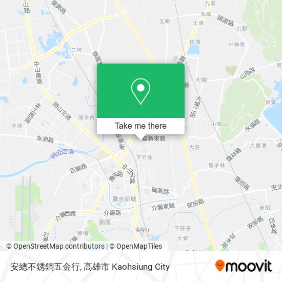 安總不銹鋼五金行 map