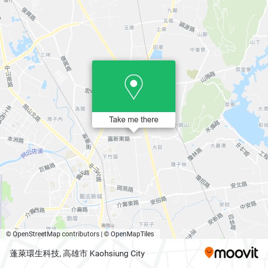 蓬萊環生科技 map