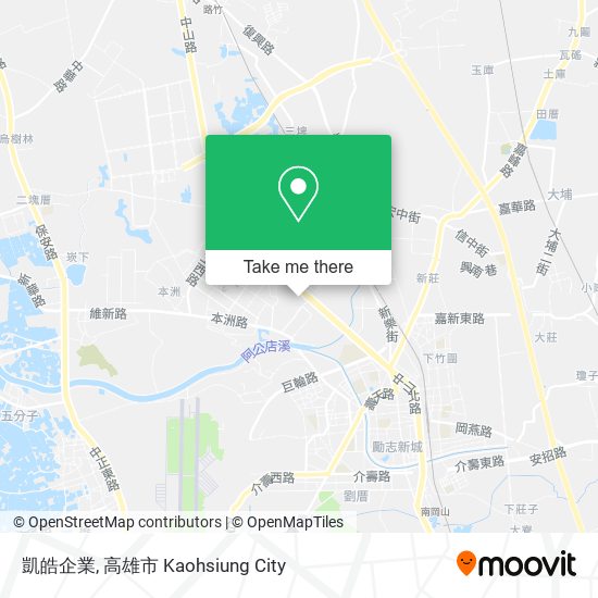 凱皓企業 map