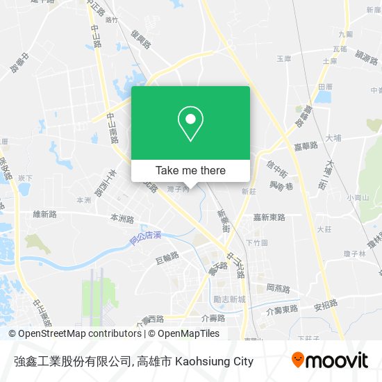強鑫工業股份有限公司 map