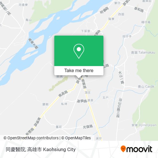 同慶醫院地圖