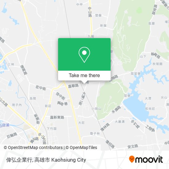 偉弘企業行 map