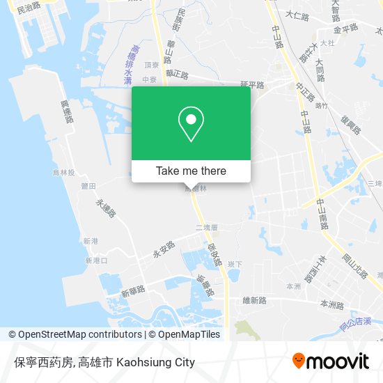 保寧西葯房 map