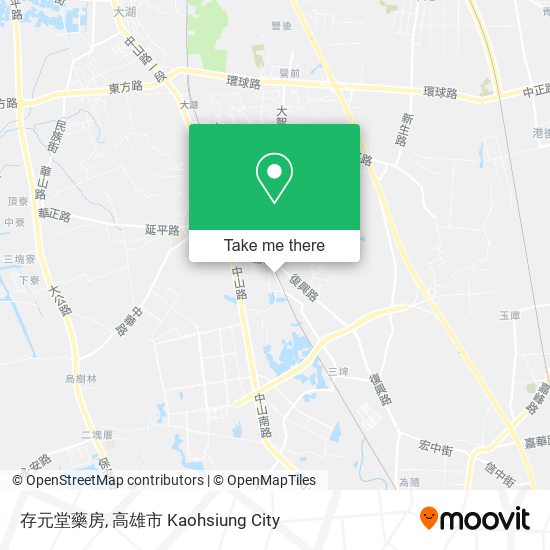 存元堂藥房 map