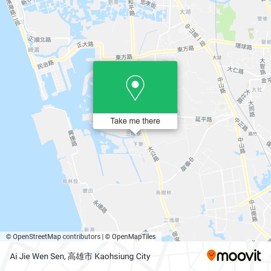Ai Jie Wen Sen map