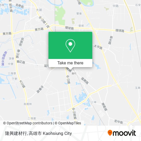 隆興建材行 map