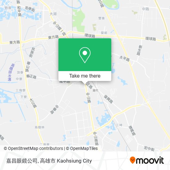 嘉昌眼鏡公司地圖