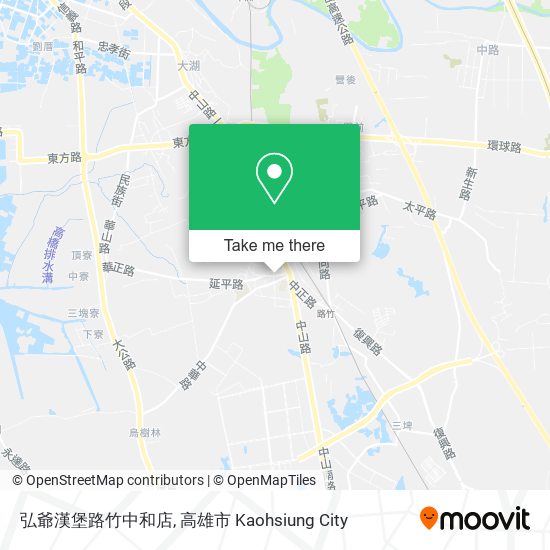 弘爺漢堡路竹中和店 map