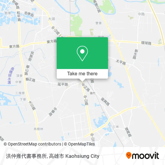 洪仲雍代書事務所 map
